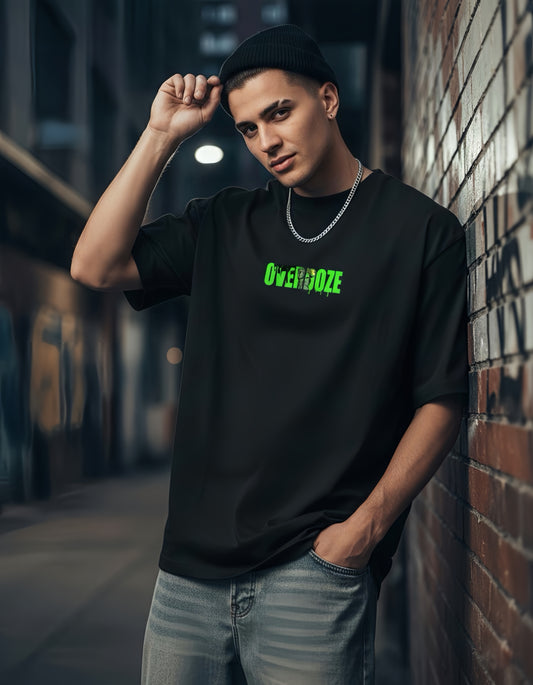 Kush Premium 240 GSM Oversized Drop Shoulder Tee | Unisex Relaxed Fit