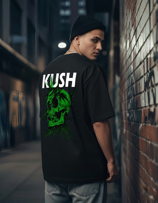 Kush Premium 240 GSM Oversized Drop Shoulder Tee | Unisex Relaxed Fit