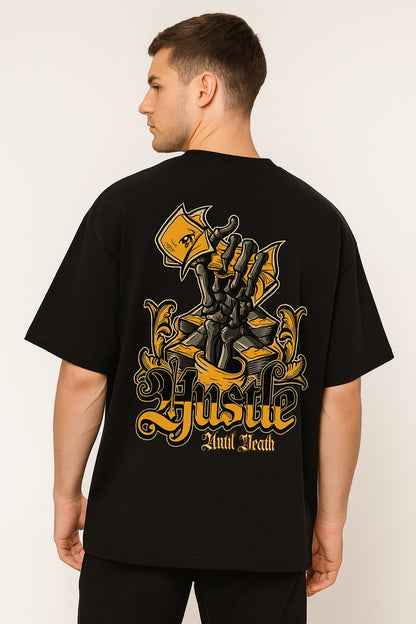 Premium 240 GSM Oversized Cotton Tee | Unisex Relaxed Fit