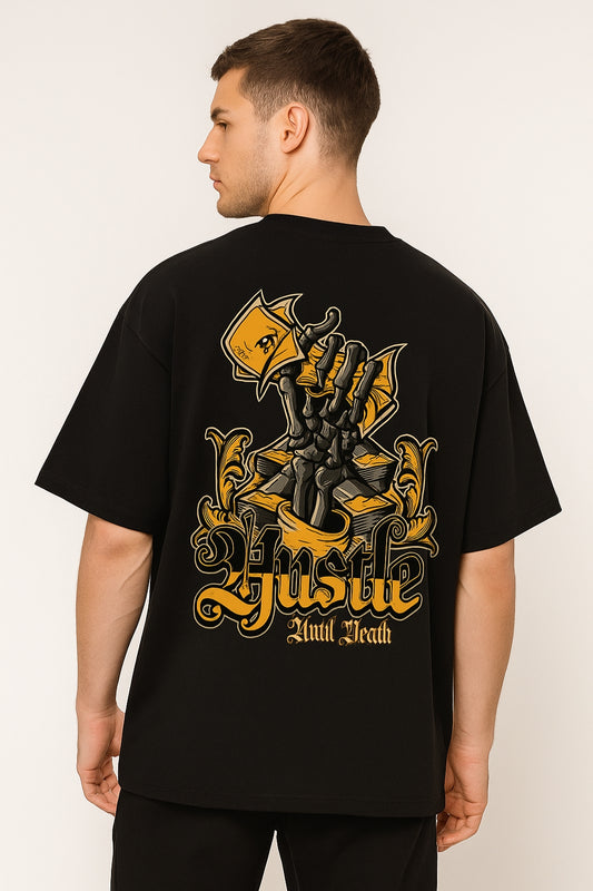 Premium 240 GSM Oversized Cotton Tee | Unisex Relaxed Fit