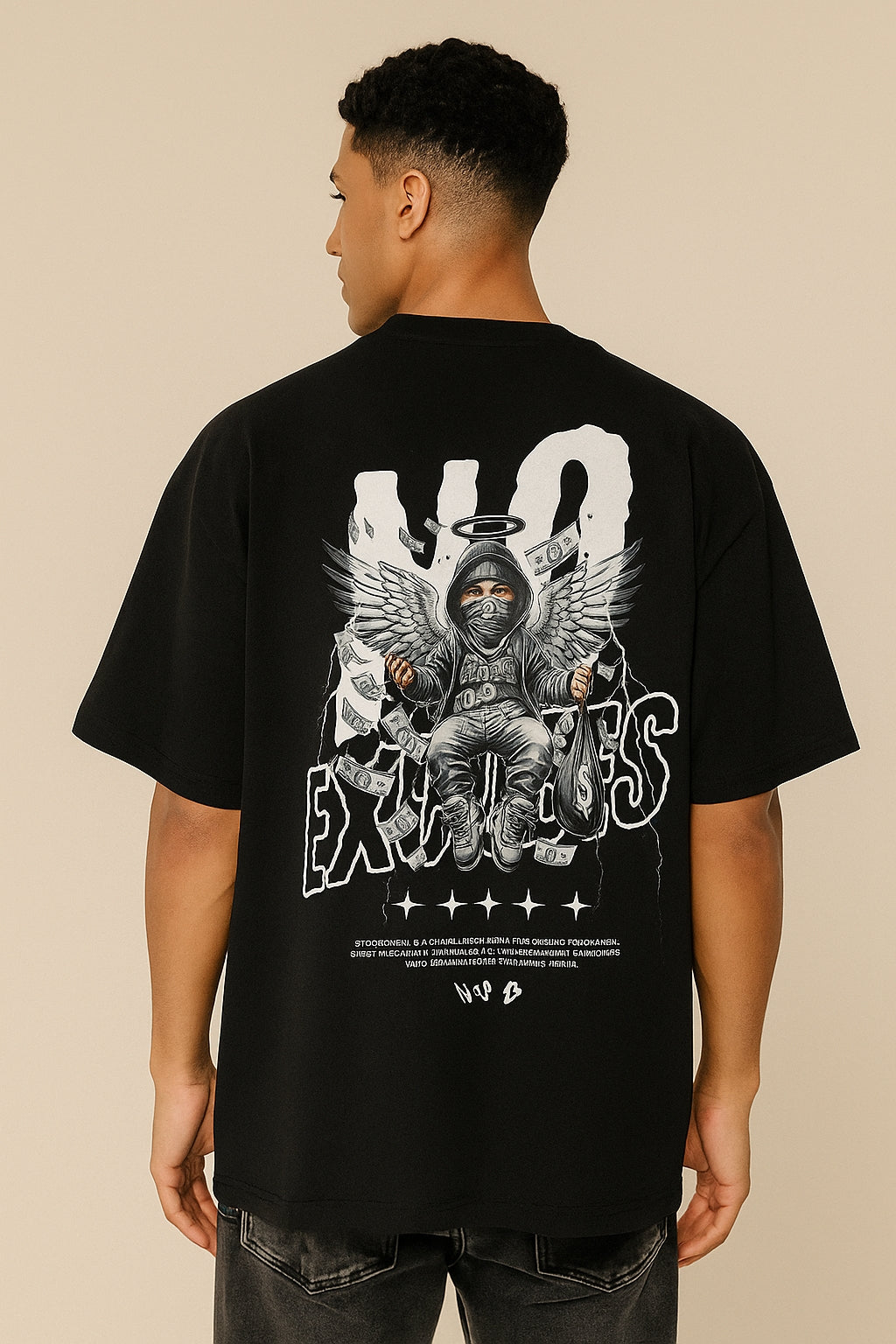 Premium 100% Cotton Oversized T-Shirt – 180 GSM Streetwear Essential